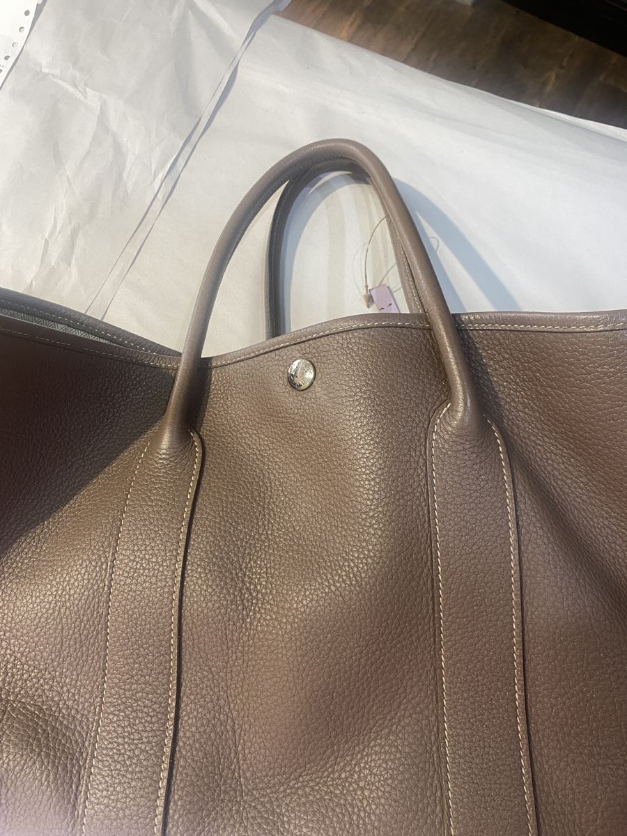 愛馬仕 Birkin 整染染色後｜創盛皮革